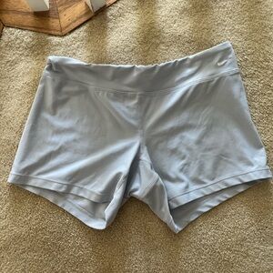 Nike Women's Light Gray Shorts
